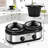 Sunvivi Dual Pot Slow Cooker, 2 x 1.25 Qt-91992461