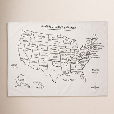 Large Suede Wall Tapestry
