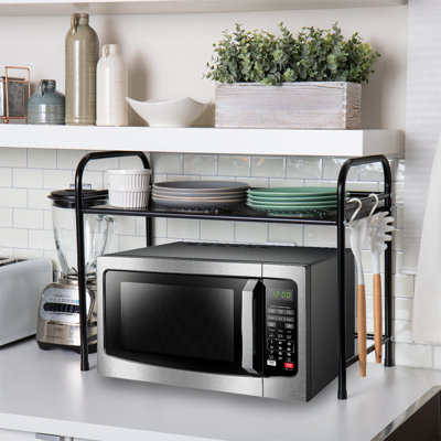 Ketill Steel Standard Baker's Rack with Microwave Compatibility