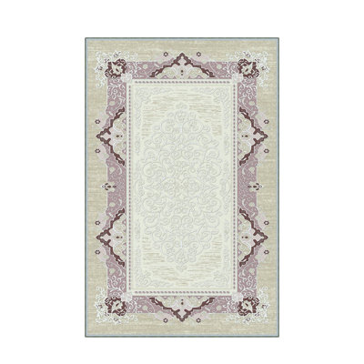 Antibacterial Hall Carpet, 31.5 x 59.1 inches | 100% Polyester, 0.4 in Pile Height, Non-Slip PVC Felt Dot Underside | Machine Washable, 3D Digital Printing | Durable & Stylish for Entryway, Living Room, or Bedroom