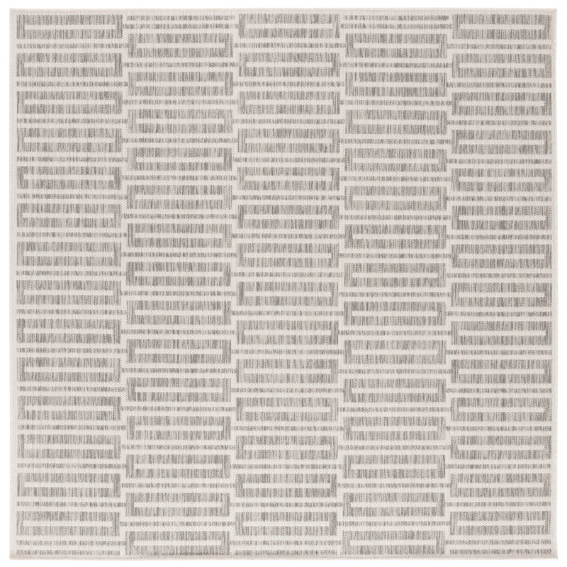 Tapis à motif géométrique Widger Performance Performance, Carré 6 pi 7 po