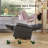 Zero Gravity Electric Leather Recliner Chair with  USB Charger & Storage Pockets-409409789