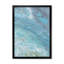 Art de marbre liquide bleu et jaune III, reproduction d'art sur toile-131466298-131466245