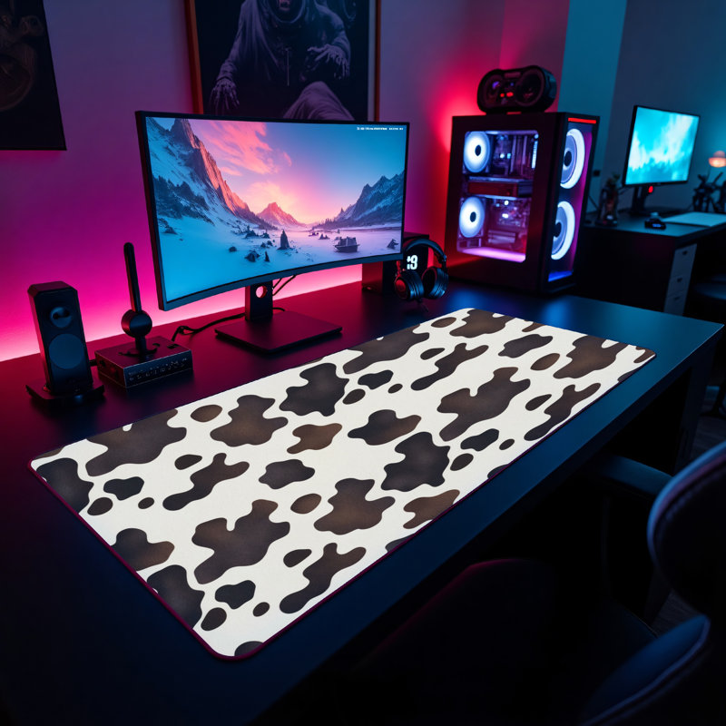 Polyester Desk Pad, 14.4x12.1