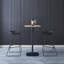 Tabouret de bar en polypropylène et métal OSLO