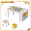 Ensemble de table et de chaises pour enfants avec 2 plaques pour enfants