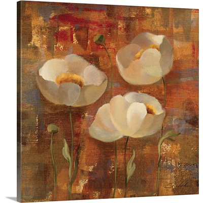 « ii » par silvia vassileva,, reproduction d’art sur toile Floral Trio
