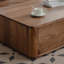 Table basse rétro en bois massif simple-103023940