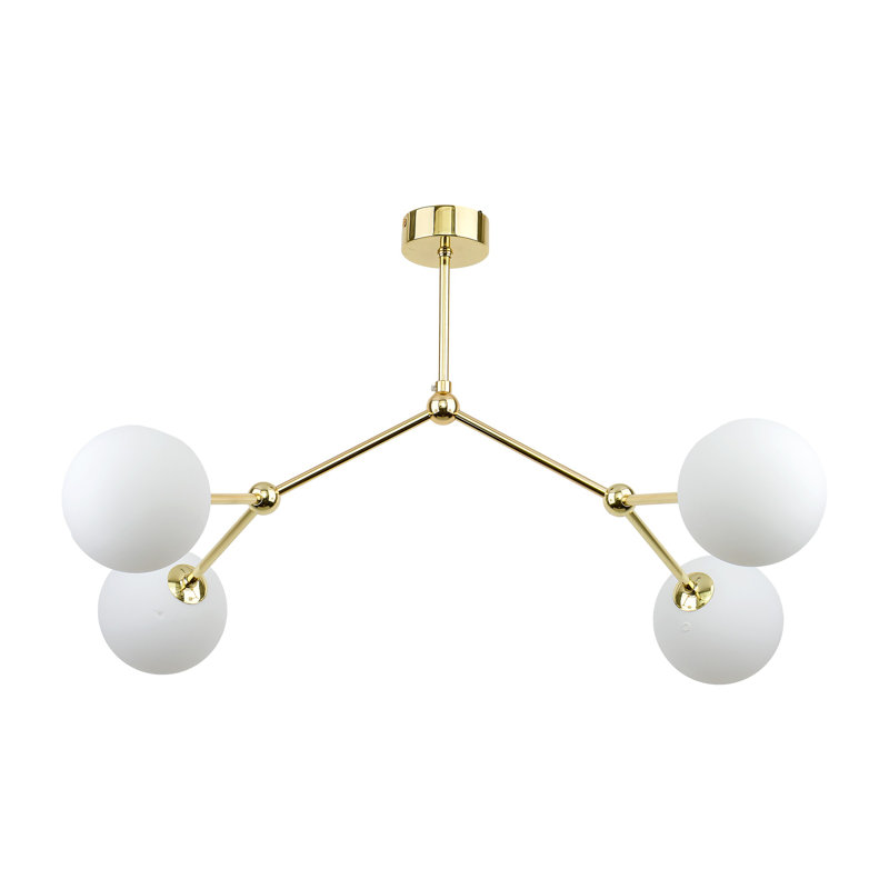 Axelrad Glass Semi Flush Mount