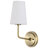 Mantilla Steel Armed Sconce