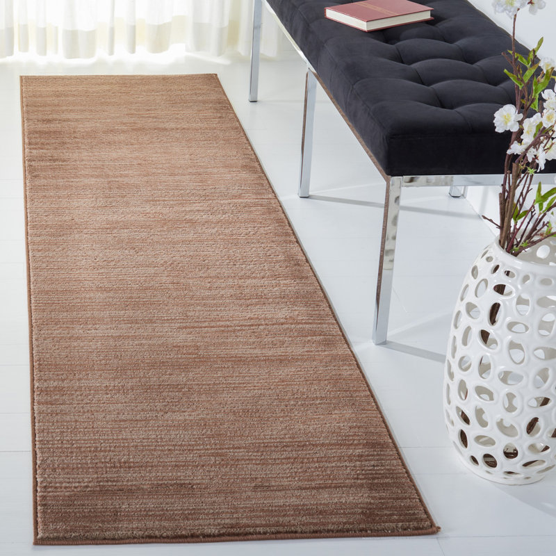 Aaishah Area Rug, Runner 2'2" x 8', Brown 