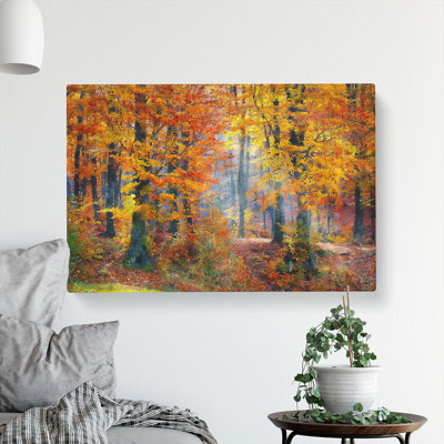 Autumn Forest Vol.3 Painting - Wrapped Canvas