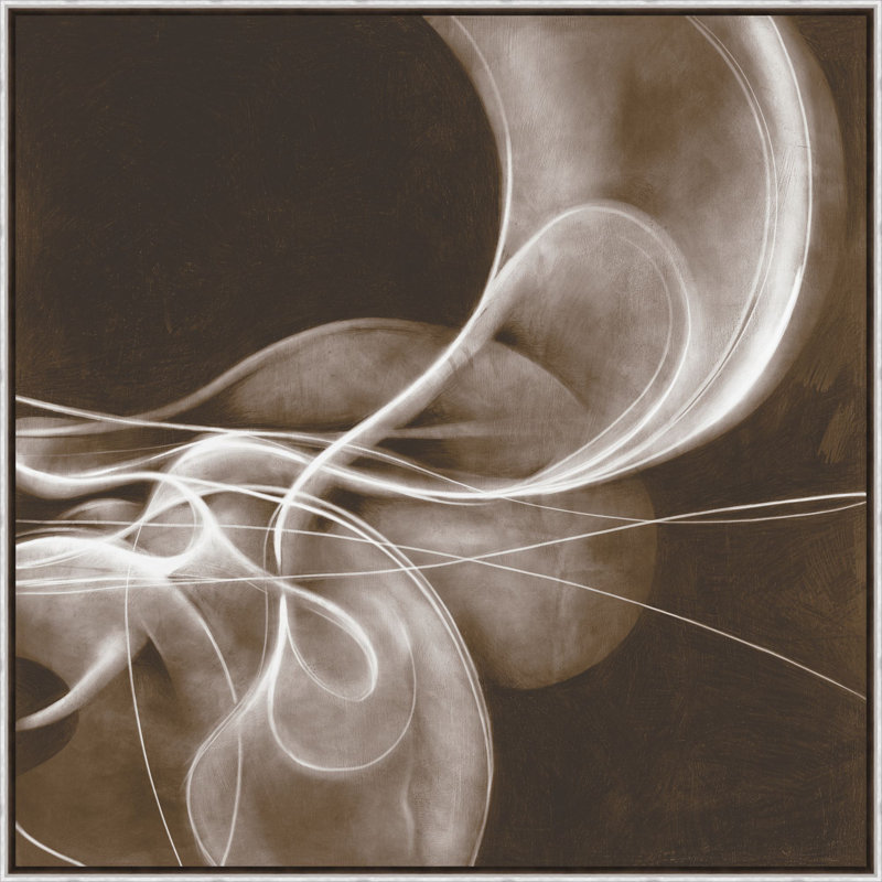 Sepia Poem 6 Print by Art House Studios, 22" H x 22" W x 2" D