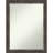Bark Rustic Char Narrow Bathroom Vanity Non-Beveled Wall Mirror-682504880