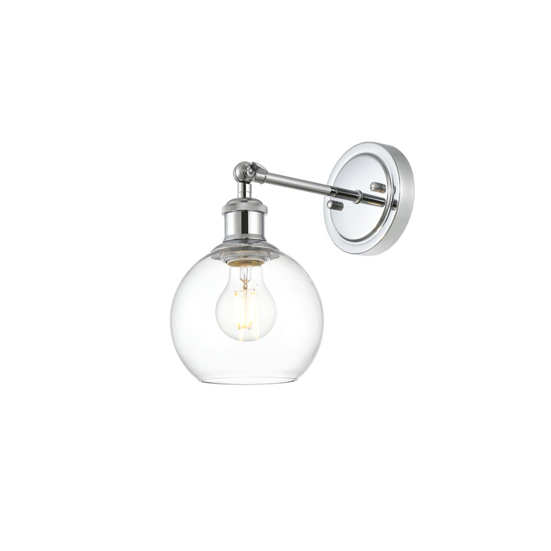 Passendale Swing Arm Sconce, Chrome