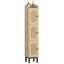 Armoire de rangement mince pour salle de bain, organisateurs de salle de bain étroits et rangement avec 4 pieds réglables, rangement pour salle de lavage pour petit espace, cuisine, salon-1021988073