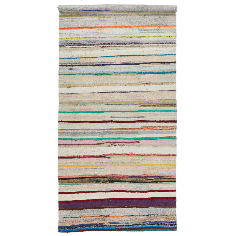 6x13 Multicolor Turkish Tribal Runner
