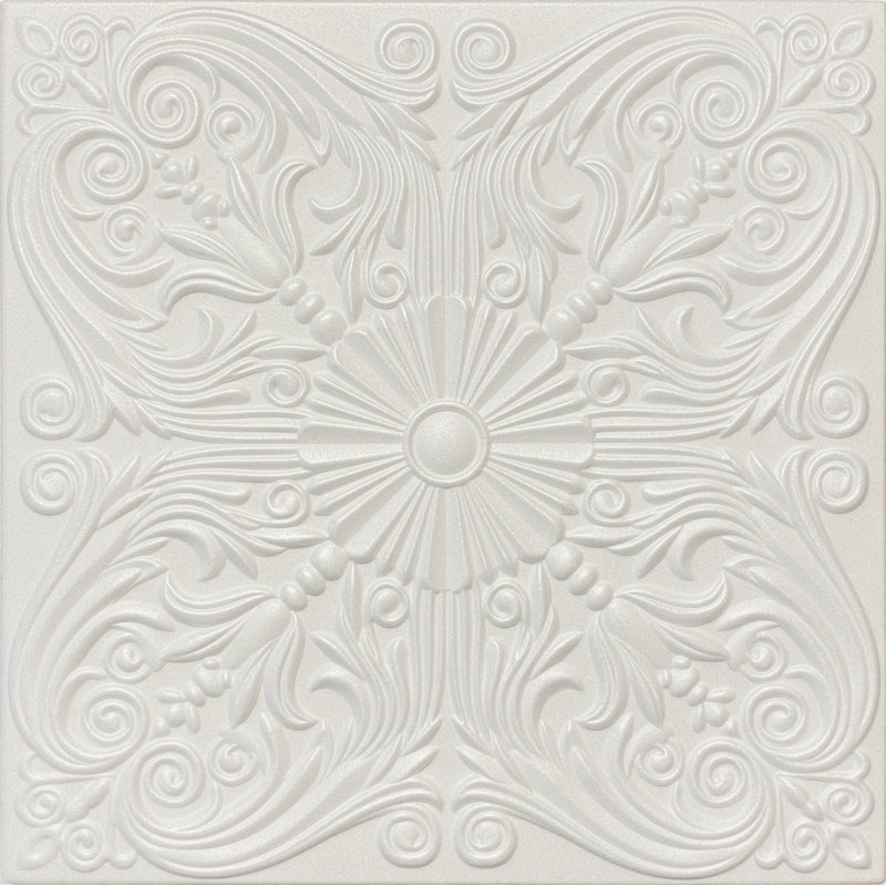 20X20 Styrofoam Ceiling Tiles Glue-Up Decorative Panels For Easy Diy Install, Home & Basement Renovation. R39 Victorian, Lot/8