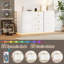 Alizon 150 cm LED Sideboard with 2 Doors and 3 Drawers