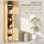 Manufactured Wood, Bamboo Freestanding Bathroom Cabinet