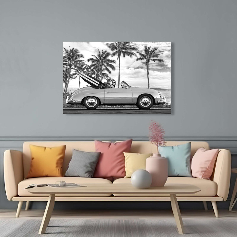 California by Julian Lauren - Wrapped Canvas Print, 40cm H x 60cm W x 4cm D