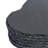 Argon Tableware - Heart Slate Placemats - 25cm