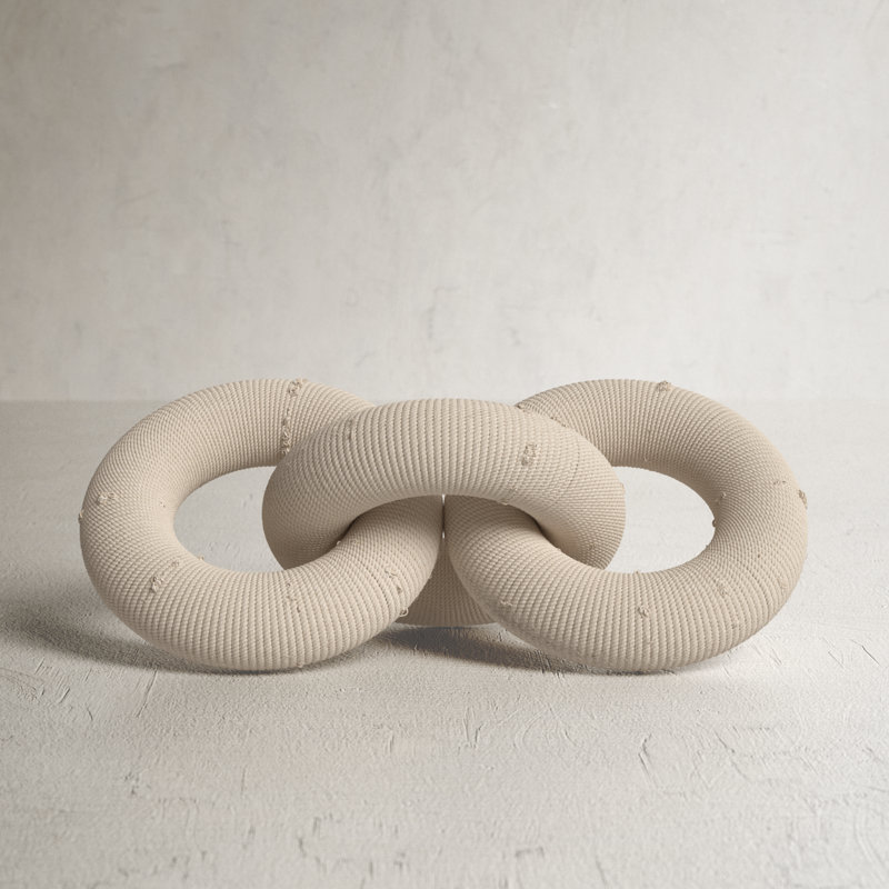 Mirada Circular Chain Link Decorative Object