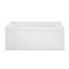 Voltaire 54" x 30" Alcove Integral Armrest Soaking Fibreglass Bathtub with Apron-34139854-98176461