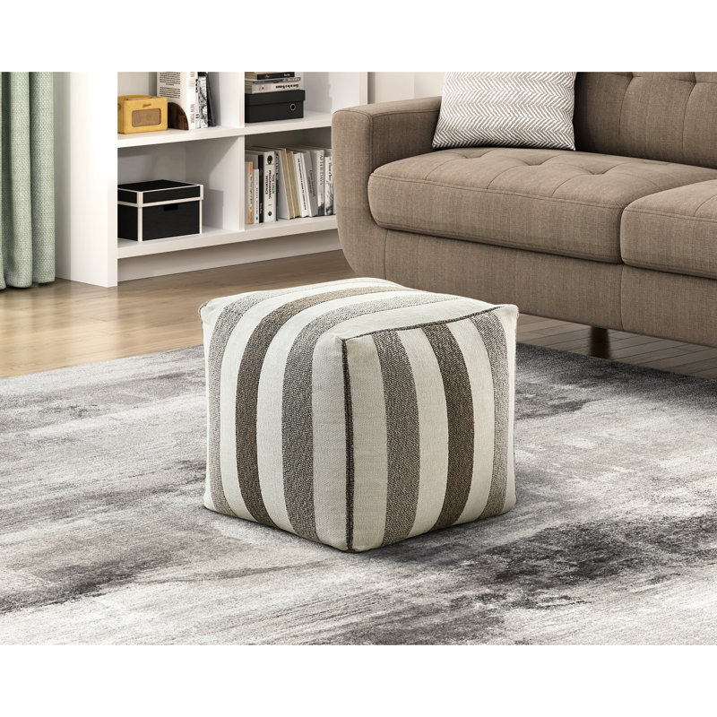 Pouf en tissu Modern