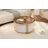 Modern 2 Pieces Round Nesting Coffee Table