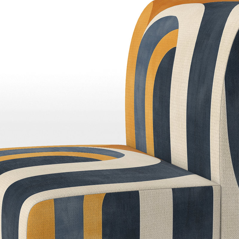 Fauteuil de chambre Abstract, Slipper Armless