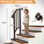 Rampe d'escalier en bronze à 1 marche en fer-123106862-123106865
