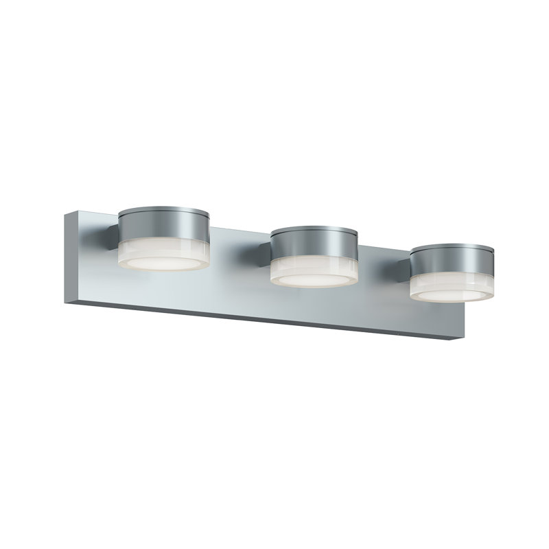 Emma 24'' LED Vanity Light, Satin Nickel