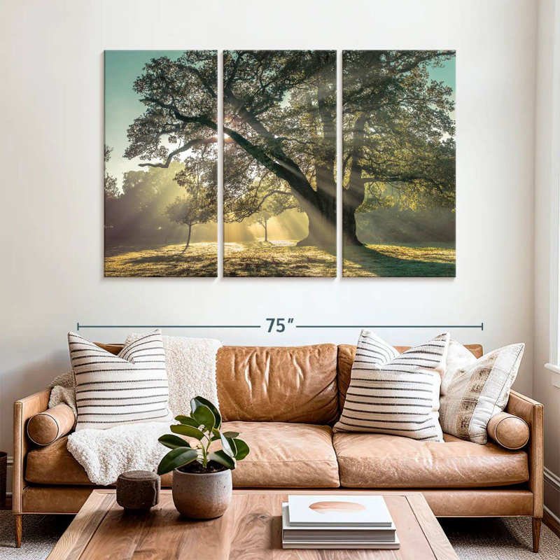 Harnek Breaking Through The Tree, 42" H x 65" W