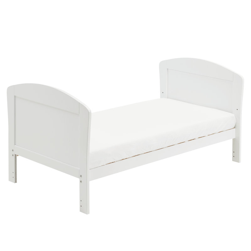 Aston Dropside Cot Bed, White