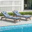  Coussin de patio pour l'extérieur 3 po