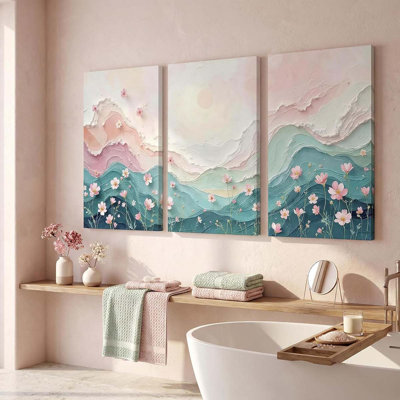 3 Piece Wrapped Canvas Print
