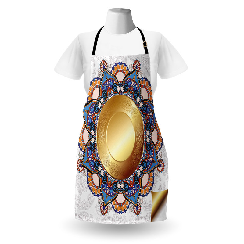No Pattern Bib Apron