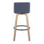 Tabouret de bar pivotant 29,5 po Arabelle