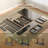 Adjustable Height Tempered Glass Steel Standing Desk-331682524