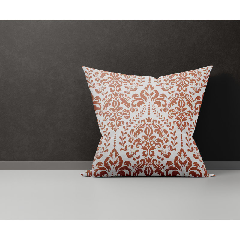  Adeline Square Cotton Pillow Cover & Insert, 17H" x 17W", 15H" x 15W"