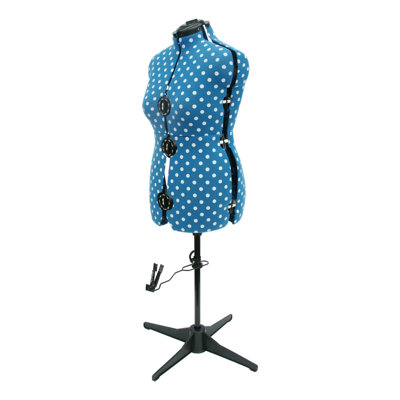 Sewing Online Duckegg Polka Collection Dress Form
