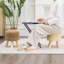 Repose-pieds cylindrique de 11,8 po de large Ammi (ensemble de 2)-415940238