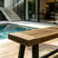 Banc d'extérieur en bois d'acacia-57377055