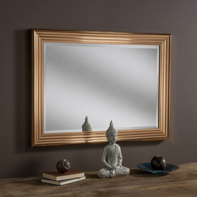 Destinee Copper Rectangle Wall Mirror