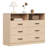 6 Drawers Dresser,Modern Storage Tower Dressers and Chests 2 Open Cubby,Large Organizer for Bedroom-1105674428