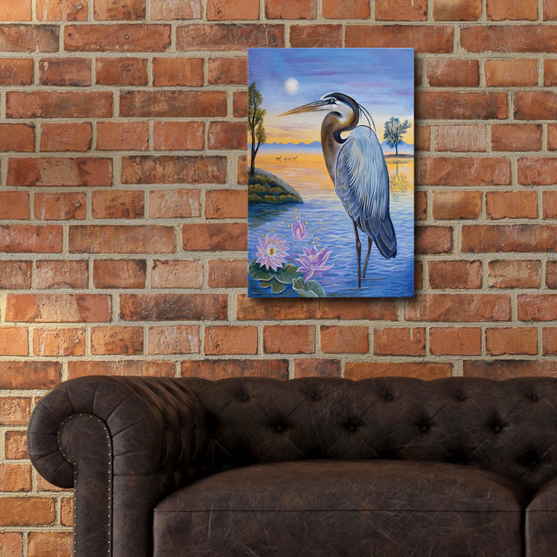 «Tranquility» par Verena, art mural acrylique, H 24 po x l 16 po