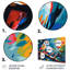 Chouette colorée Popart Watchers IV - hibou, art mural en métal-1754293444