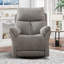 Fauteuil inclinable standard pivotant et berçant standard de 33,5 po de large Henriane (ensemble de 2)-498542585