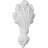 Harvest 6.12'' H x 4'' W x 0.75'' D Urethane Onlay Scroll